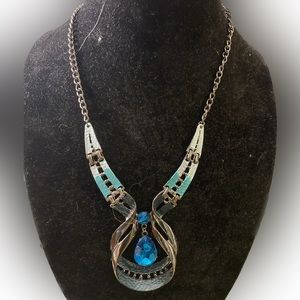 Necklace and earrings